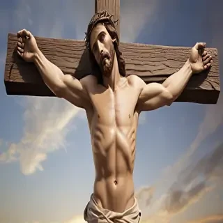 jesus on the cross picture