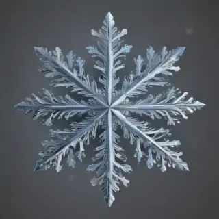 snowflake clipart transparent background