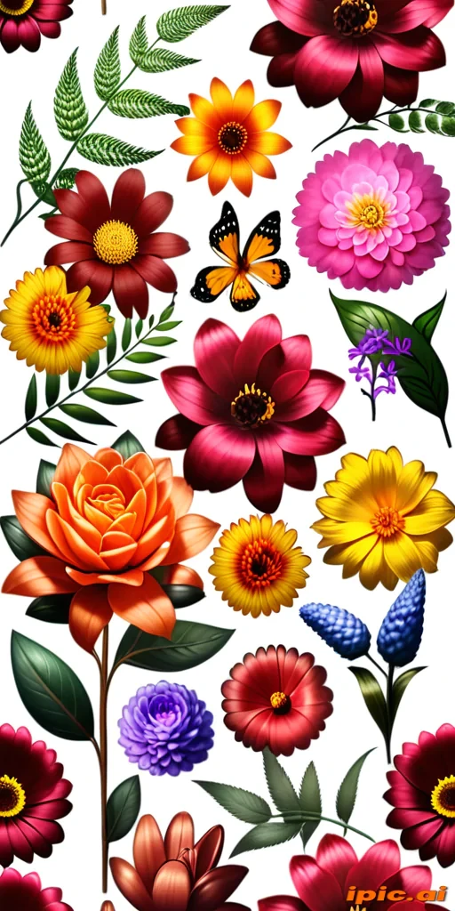 real flower png