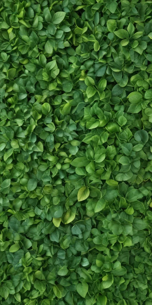background green leaves