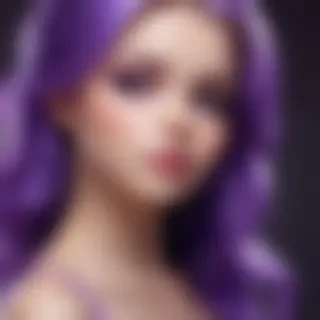 cute wallpapers purple
