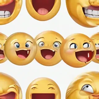 laugh emoji transparent background