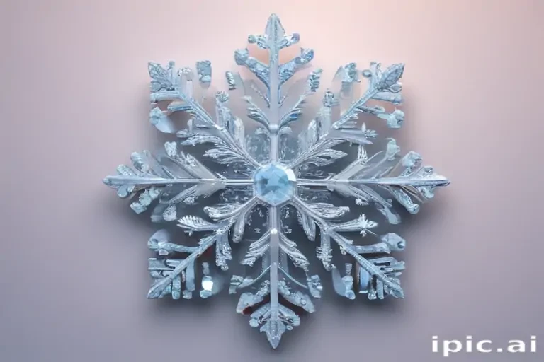 snowflake clipart free