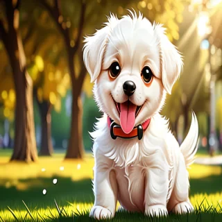 animated cute dog wallpapers