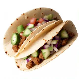 transparent taco