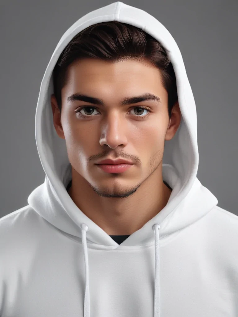 white hoodie png