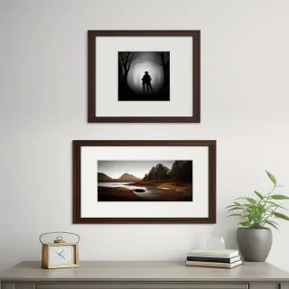 framed art mockup