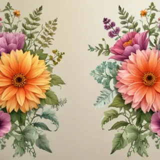 flower border clipart