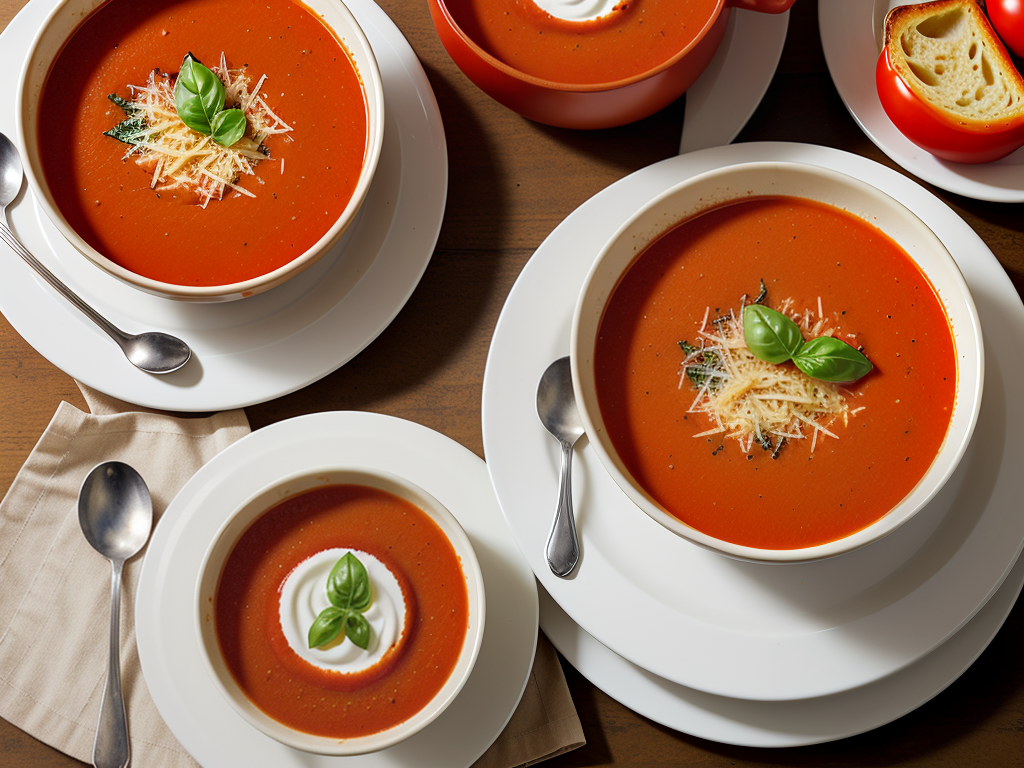 recipe la madeleine tomato basil soup