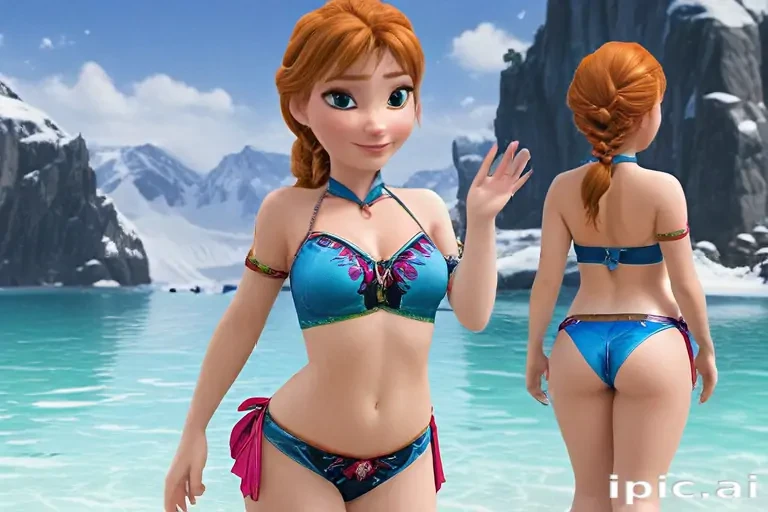 frozen anna bikini