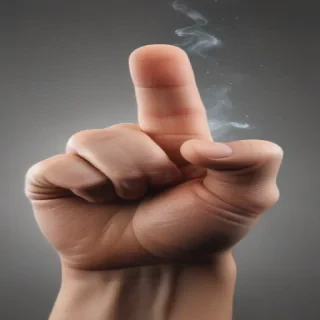 pointing finger png