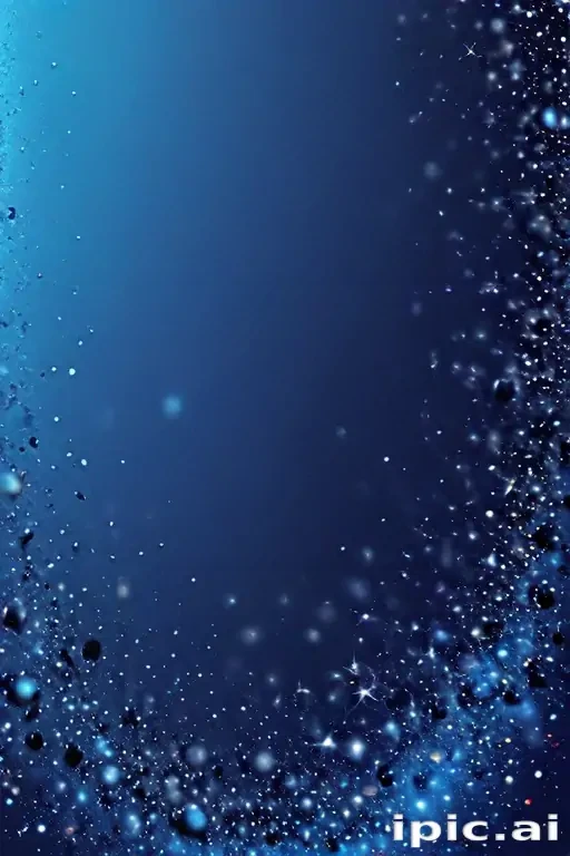 blue sparkle background