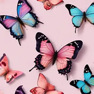 aesthetic butterfly wallpaper