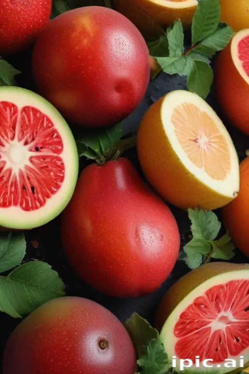aesthetic fruit background