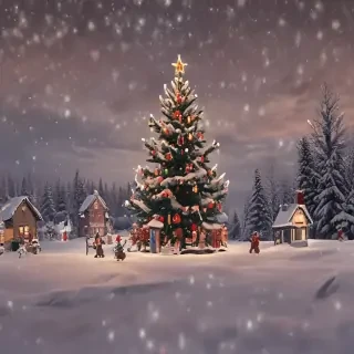 christmas eve wallpaper