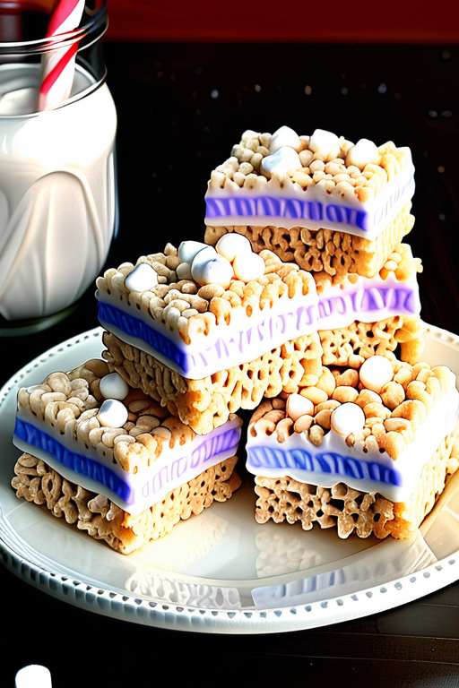 rice crispy treats with marshmallow creme