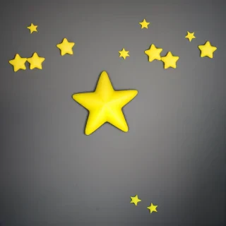 yellow stars png