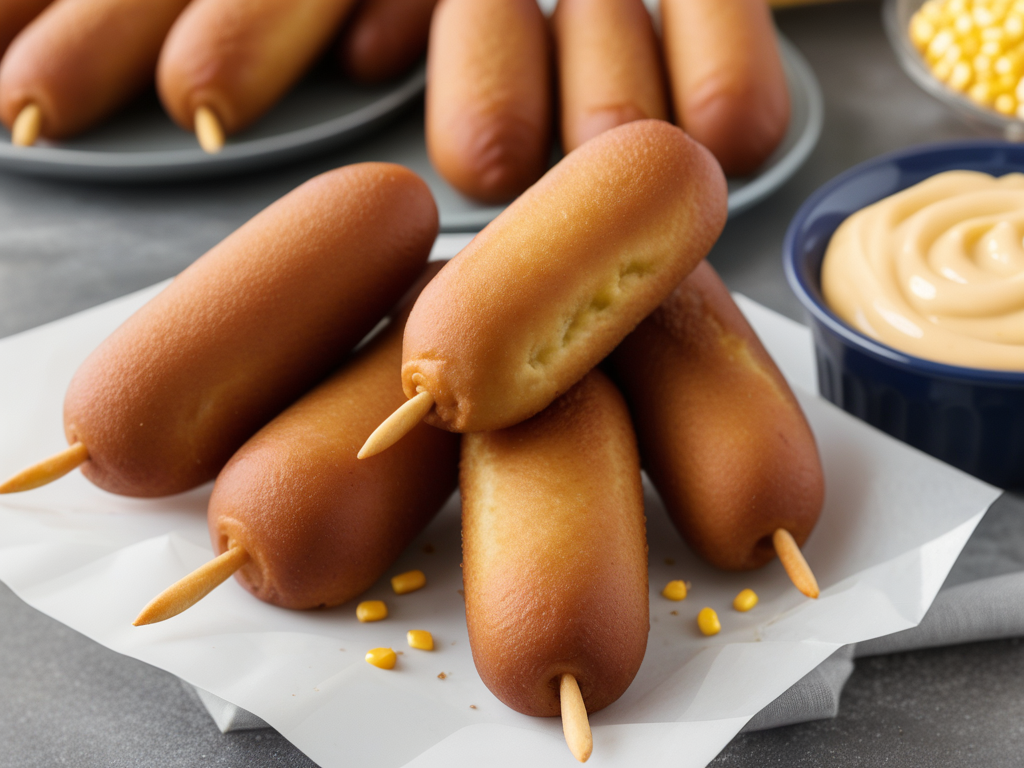 air fryer state fair corn dogs