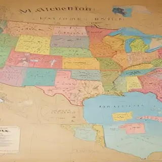 map of united states of america