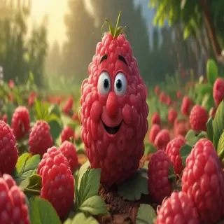 raspberry cartoon