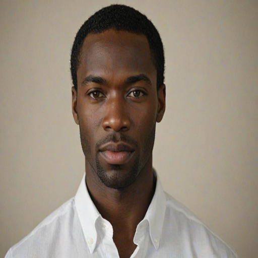 black man