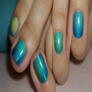 blue green gradient
