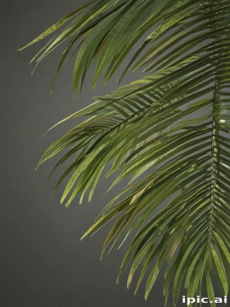 palm tree leaf png
