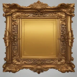 gold frame png transparent