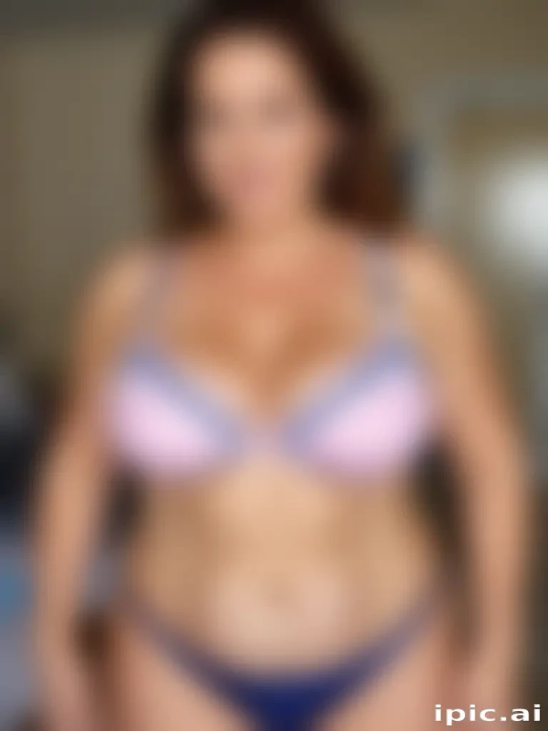 mature chubby bikini