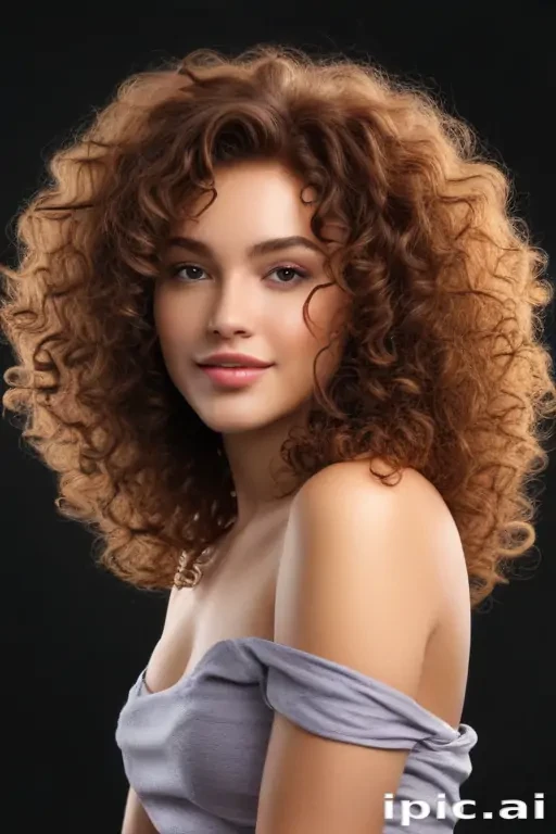 curly hair png