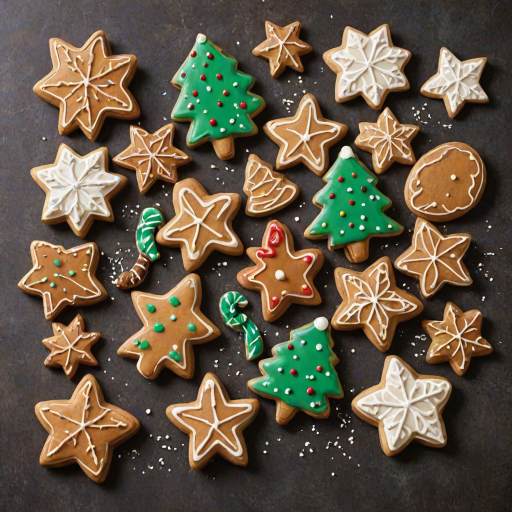 clip art christmas cookies