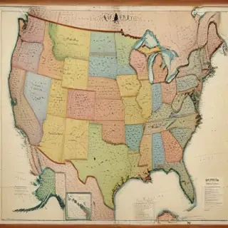map of usa