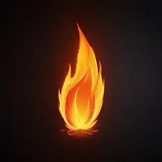 background with fire