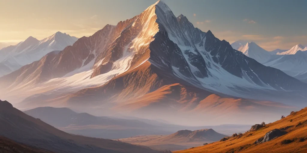 transparent mountains