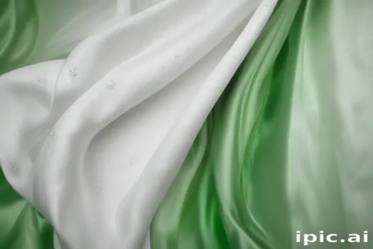 green white background