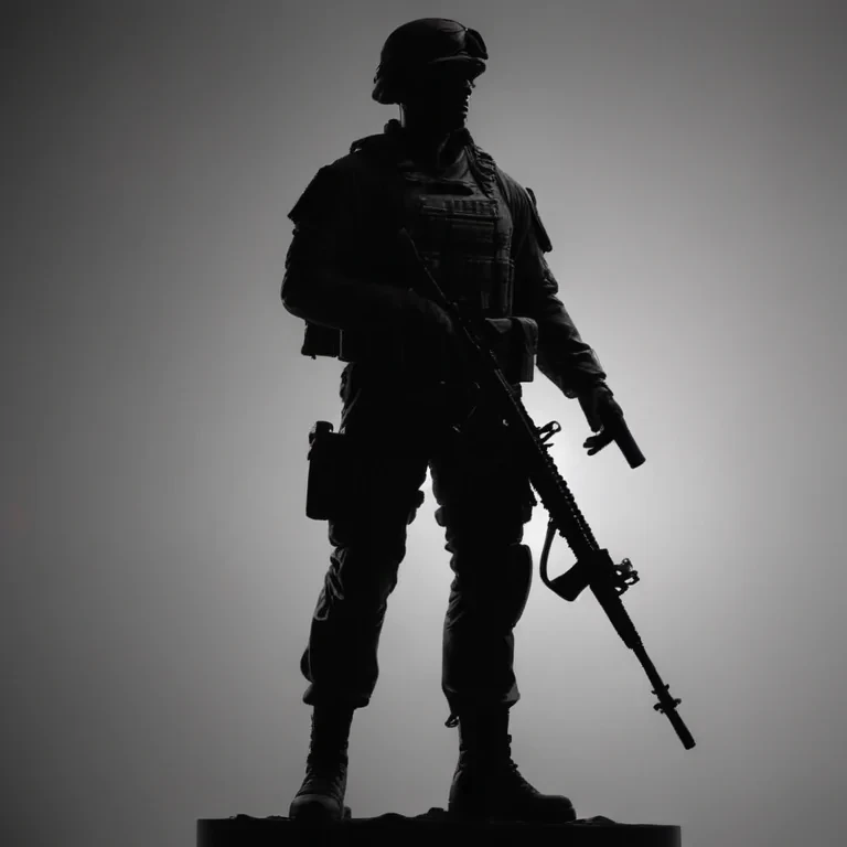 soldier silhouette png