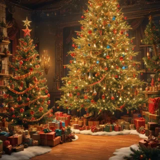 astetic christmas wallpaper