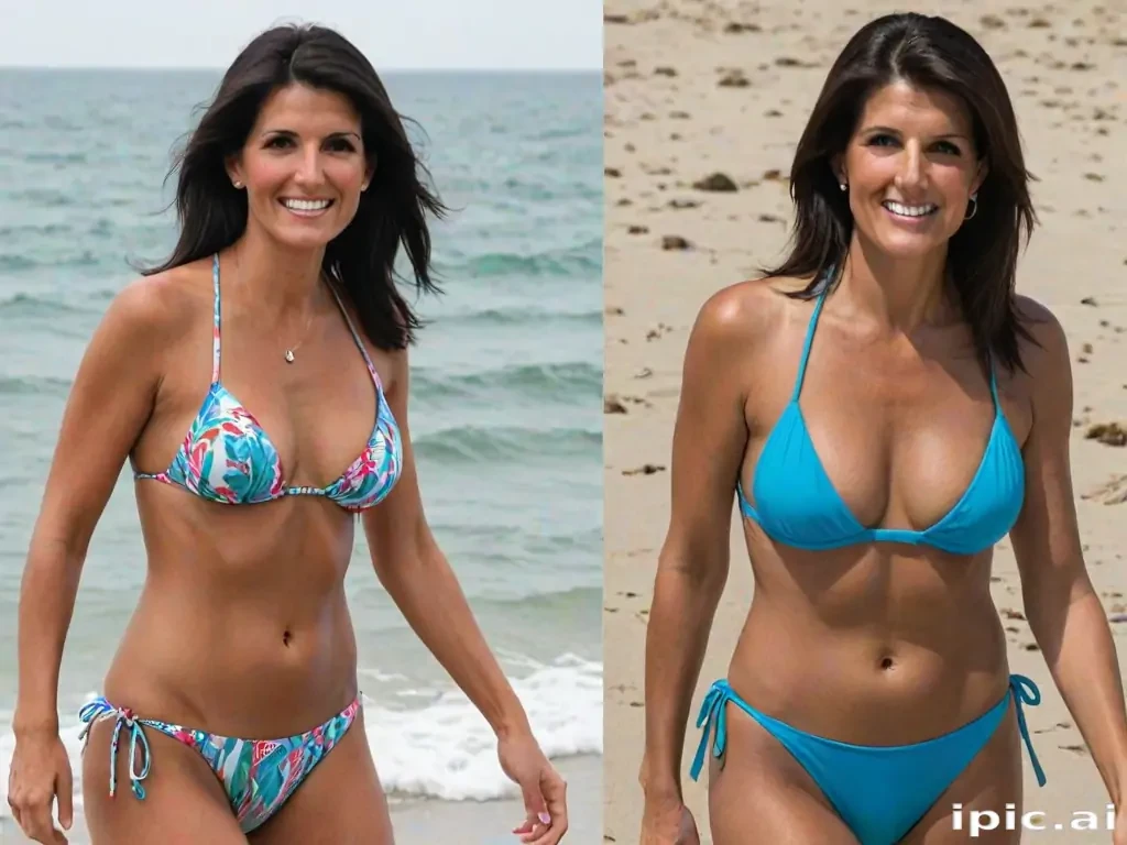 nikki haley in a bikini