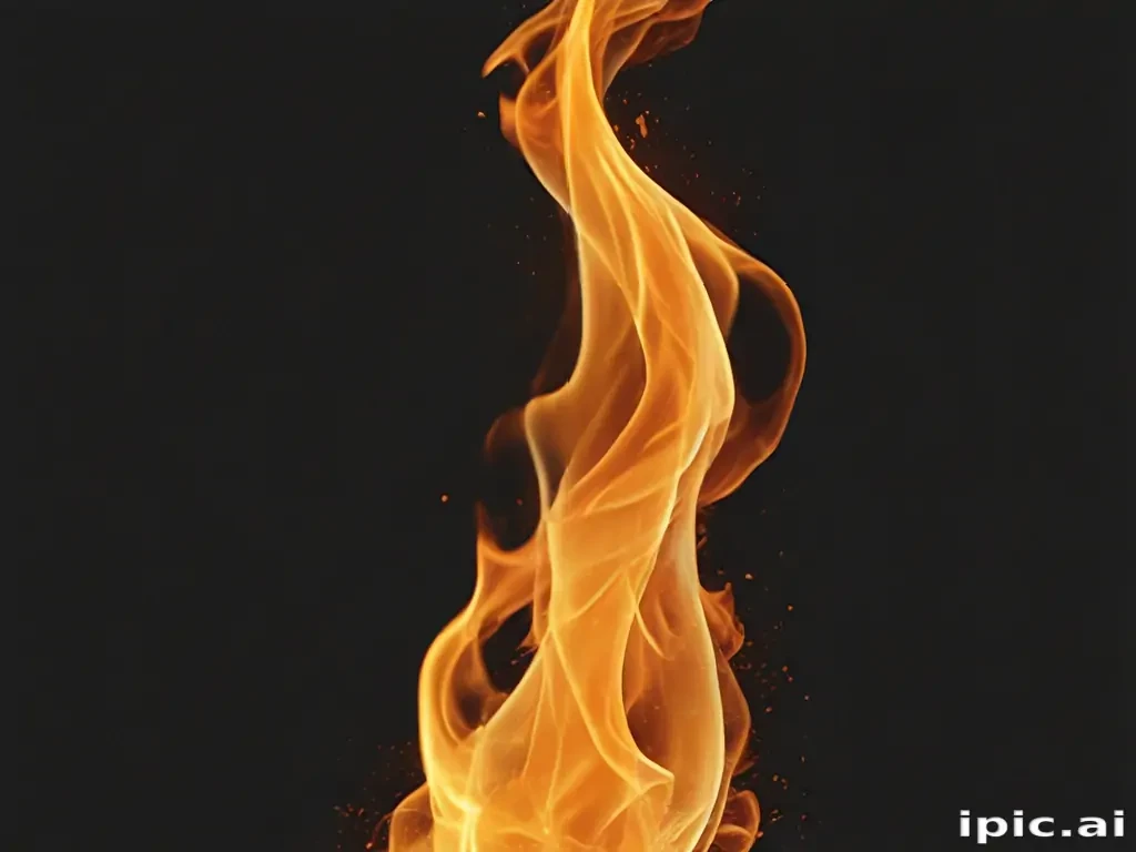 flames transparent background