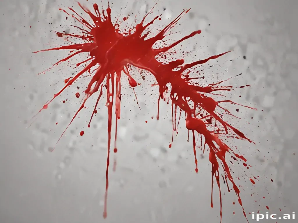 blood splatter png