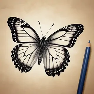 butterfly images to draw