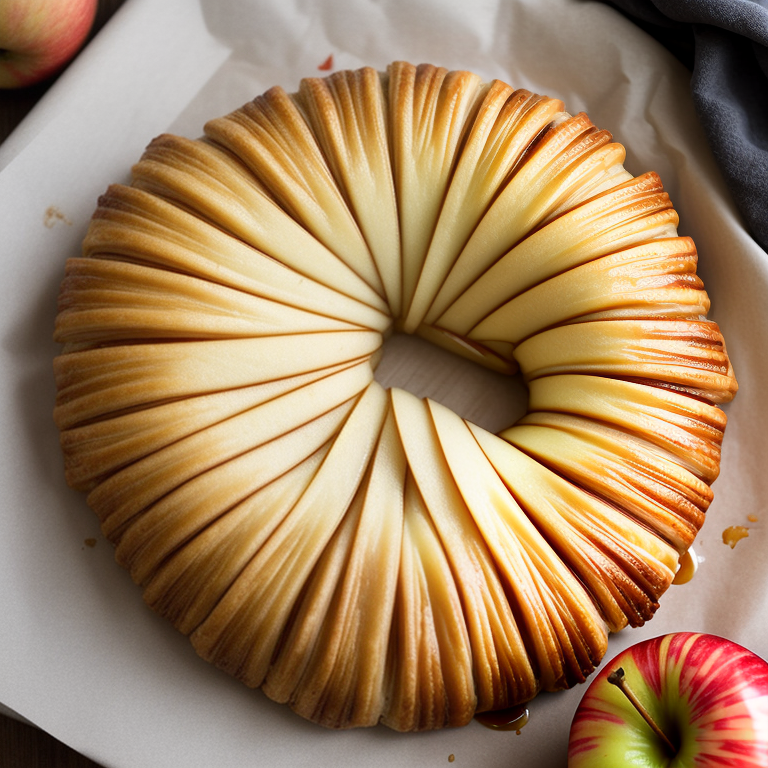 upside down apple puff pastry