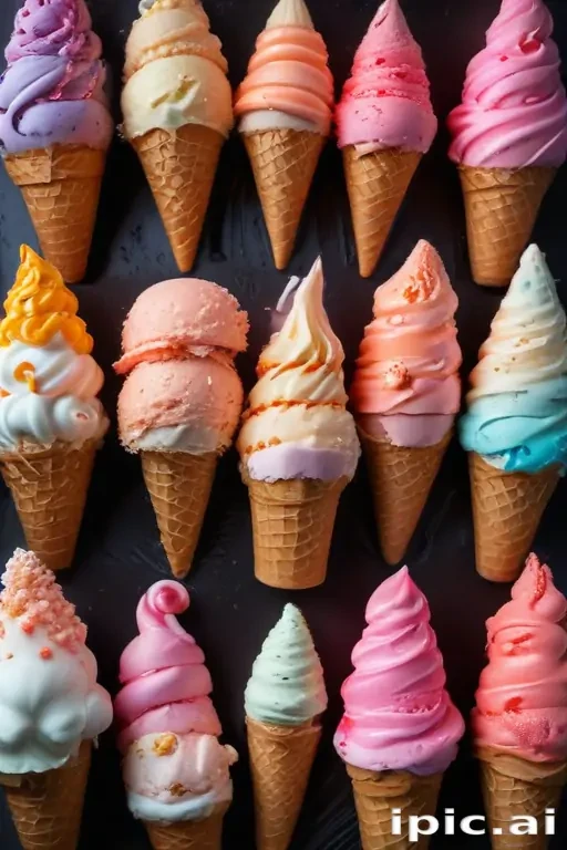 cone ice cream photos