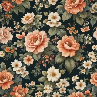 floral wallpaper aesthetic
