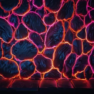 neon background aesthetic
