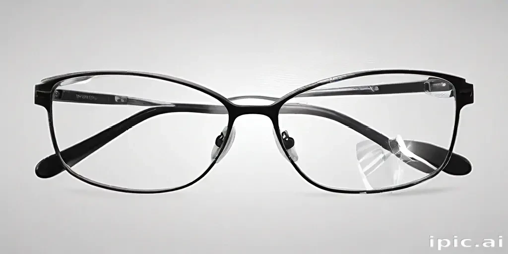 broken glasses png