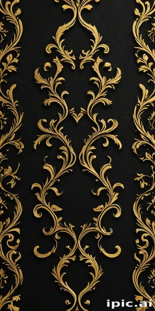 black and gold background