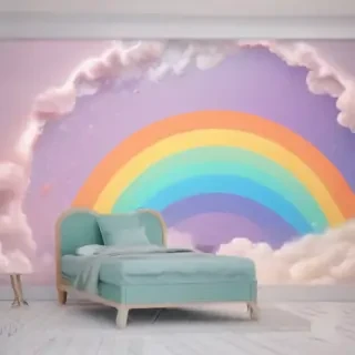 rainbow pastel wallpaper
