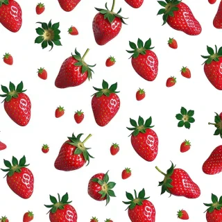 strawberry wallpaper aesthetic