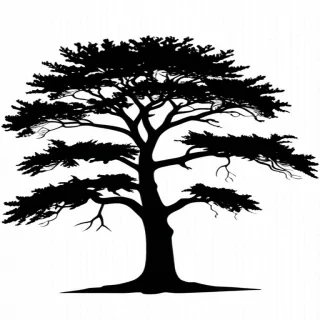 tree png silhouette